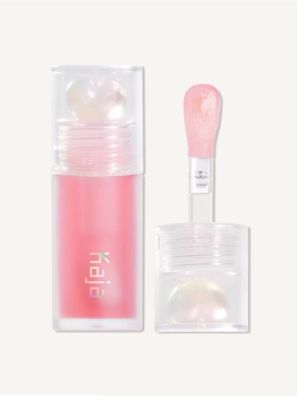 Kaja Juicy Glass Instant Hydrating & Plumping Lip Oil 01 Rose Hip Spritz